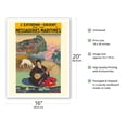 thumbnail image 2 of Far East (L'Extrême-Orient) - Geisha - Messageries Maritimes - Vintage Ocean Liner Travel Poster by Jean Bouchaud c.1930s - Fine Art Matte Paper Print (Unframed) 16x20in, 2 of 4