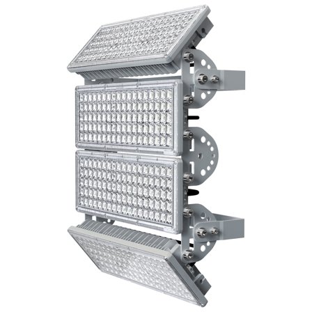 Kekeou 400W Stadium Lights, 56000 LM  parking Lights, IP67 Waterproof Adjustable Lighting Angle for Sport Fields