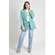 thumbnail image 5 of Blazer manga 3/4 Roman Fashion /Juvenil, 12255 (Menta) verde claro EG, 5 of 5