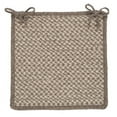 thumbnail image 2 of Colonial Mills HD36A015X015SX Natural Wool Houndstooth - Espresso Chair Pad -single Rug, 2 of 4