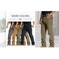 thumbnail image 6 of Chiccall Cargo Pants for Men with Fleece Lining Soft Waterproof Ripstop Work Pants Outdoor Ski Hiking Pants Multiple Pockets, 6 of 6