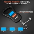 thumbnail image 3 of KastKing ToughTide Fishing Scale, USB Charging, 65lb Capacity, Ultra-Thin Digital Fish Scale, LCD Display, Ergonomic Handle, Fish Scales Digital Weight, Fishing Accessories for Men, 3 of 20