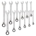 thumbnail image 6 of Hyper Tough Reversible Ratcheting Wrench Set, Metric, 12 Pieces, 6 of 10