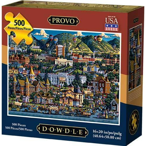 Dowdle Jigsaw Puzzle Provo 500 Piece