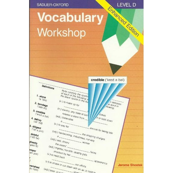 Pre-Owned Vocabulary Workshop: Level D, Enhanced Edition Paperback