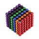thumbnail image 2 of Juego de bolas magnéticas de 216 Uds., 3mm, cubo magnético yeacher 6 colores, 2 of 6