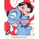thumbnail image 5 of Traje de baño Disney Lilo & Stitch de una pieza para niña de 5 a 6 años, rojo, 5 of 5