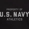 thumbnail image 3 of CafePress - Property Of U.S. Navy Athletics Dark T Shirt - Men's Classic Graphic Cotton T-Shirt, 3 of 4