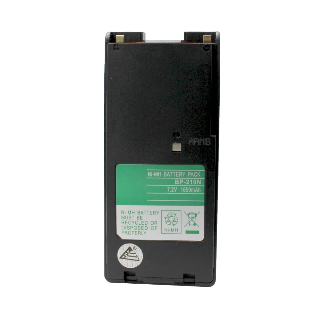 2200mAh Replacement Battery For Icom IC-A24, IC-F21S, IC-V8 & More (Compatible With BP-209, BP-210, BP-222)