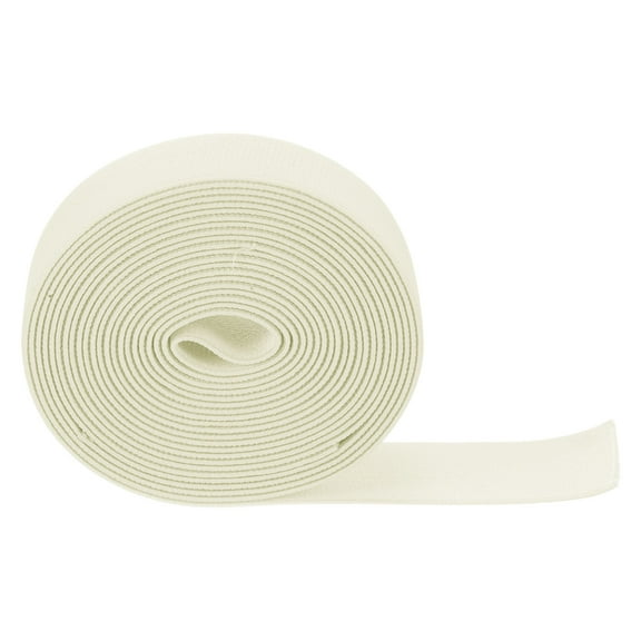 Uxcell 5 Yards Sewing Elastic Bands 2" Width Flat Knit Stretch Elastic Cord for DIY Crafts, Milky White