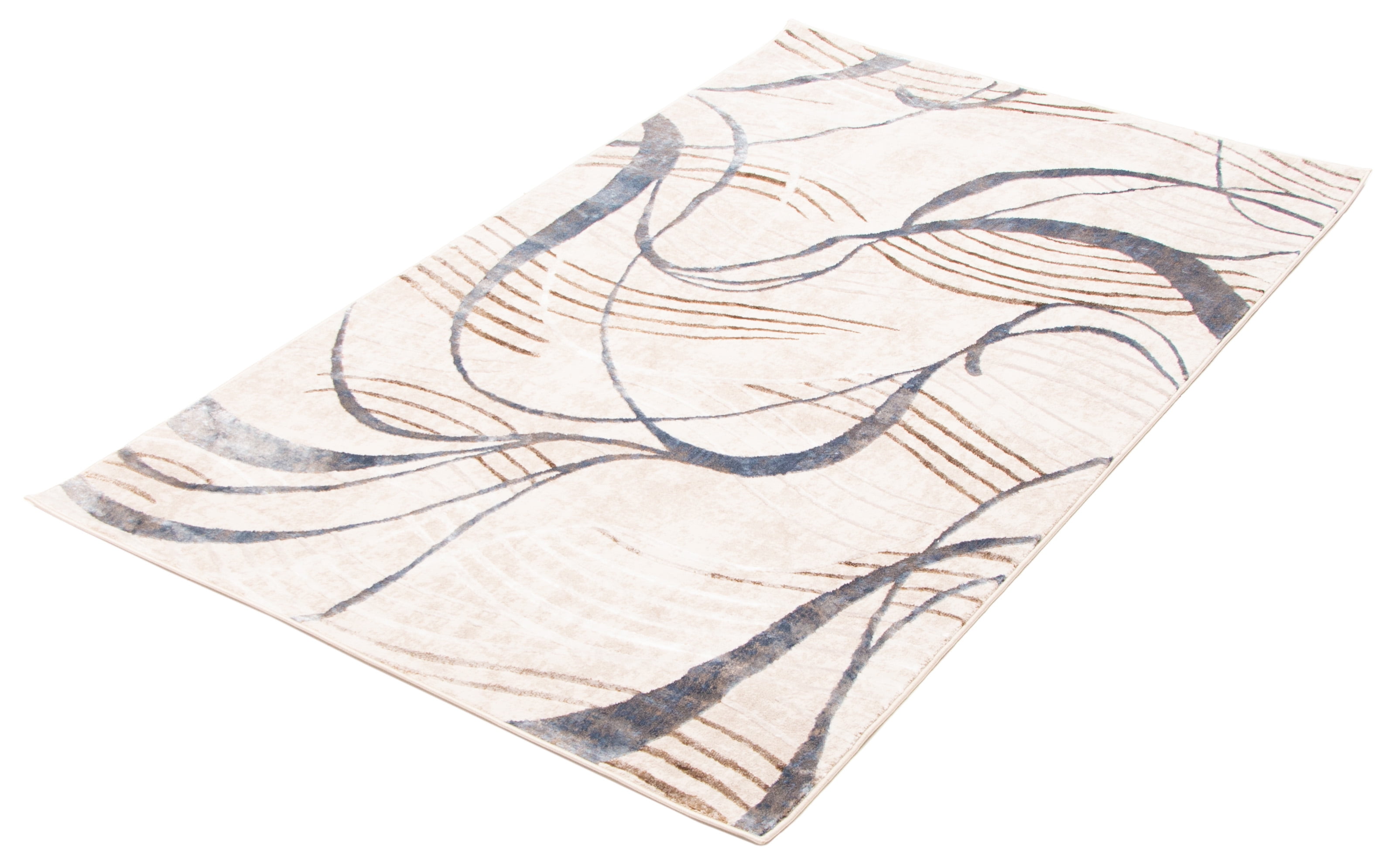 ECARPET Leah Contemporary/Modern Area Rug for Living Room, Bedroom, Dining Room, Entrance, Hallway and More.