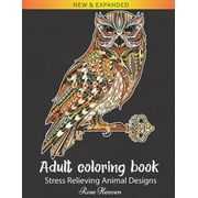 Adult Coloring Book: Stress Relieving Designs to Color, Relax and Unwind (Coloring Books for Adults), (Paperback)