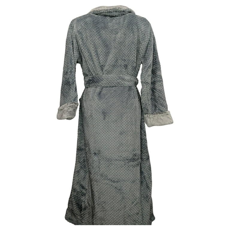Carole Hochman Women's Dark Grey Plush Robe / Various Sizes