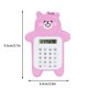 thumbnail image 3 of Calculadora mini Cute Bear, calculadora básica de mano alimentada por pilas para colegio y estudiantes, 3 of 4