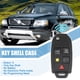thumbnail image 2 of Car Key Fob Shell 5 Button Control remoto Key Case Shell Entrada sin llave Reemplazo de carcasa para Volvo XC90 V70 XC70 S80 S60 2004-2014, 2 of 7