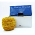 thumbnail image 2 of 10 Pcs Yellow Mercer Cotton Crochet Thread Yarn Tatting Knit Embroidery Craft, 2 of 5