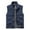 Blue, variant on UVEASISHA Men's Outdoor Workout Vest Big and Tall Lightweight Sleeveless Jacket Fishing Hiking Travel Vest with Zipper Pockets Blue S