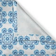 thumbnail image 6 of Ambesonne Ethnic Valance & Curtain, Polish Flower Pattern, 55"x24", Blue and Dark Blue, 6 of 6