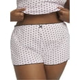 thumbnail image 4 of Mills by Millie Bobby Brown Women's Sleep Printed Stretch Jersey Short with Picot, Sizes XS-XXXL, 4 of 5