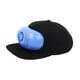 thumbnail image 1 of Sombrero con visera y ventilador para mujer, transpirable, para verano Sombrero de hip hop azul, 1 of 9
