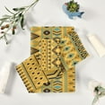 thumbnail image 6 of GZHJMY Towel Set of 3,Boho Pattern Tribal Ethnic Motifs 1 Bath Towel, 1 Towel, 1 Small Square Towel, Strong Soft and Compact Absorbent Yoga Gym Hotel Excellent Choice., 6 of 7