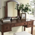 thumbnail image 5 of Crosley Furniture Vista Vanity, Mirror And Stool In Mahogany, 5 of 10