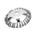 thumbnail image 1 of LOVIVER Brosse de Désherbage en Acier Roue de Désherbage 8 Pouces, 1 of 8