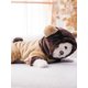 thumbnail image 3 of 1pc Coral Fleece Thickened Reversible Transformable Brown Bear Design Warm And Comfortable, 3 of 5