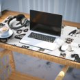 thumbnail image 3 of Long Mouse Pads for Desk,Schnauzer Dogs Desk Mats on Top Of Desks, Desk Mouse Pad Extra Large with 3mm Non-Slip Base and Stitched Edge for Gaming,Office,Work,Home 35.4"x15.7", 3 of 6