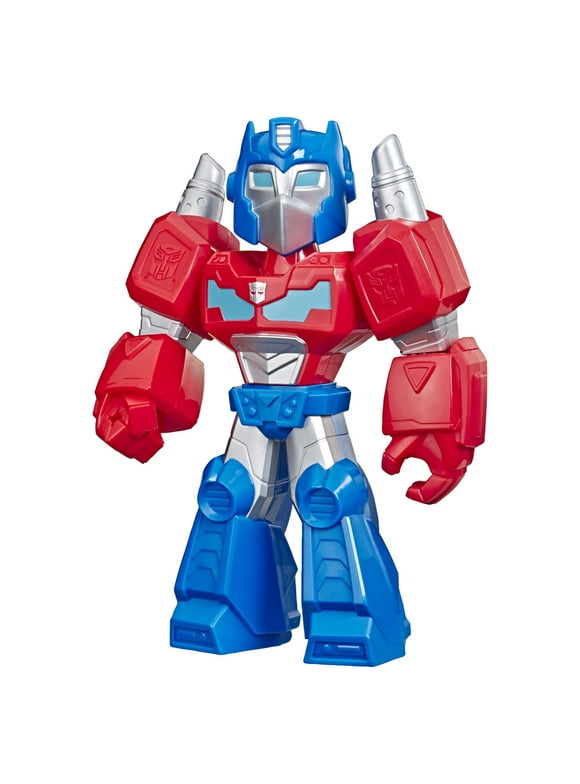 Transformers Rescue Bots Academy Mega Mighties 10-Inch Optimus Prime Action Figure