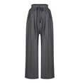 thumbnail image 3 of Zuesphe Casual Pants for Women Petite Capri Pants for Women Plus Size Wide Leg Pants Women Cropped High Waist Cargo Pants Women Plus Sizea, 3 of 5