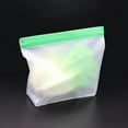 thumbnail image 4 of Estbridge [Ensemble de Sacs Alimentaires en Silicone] 2 Ensembles de 6 Pcs Sacs de Rangement Alimentaires Réutilisables en Silicone Étanches et Réutilisables Sacs de Congélation Sacs de Rangement de Voyage/maison Sacs Cadeaux de Cuisine Sacs sous Vide-2, 4 of 5