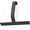 Black, variant on All-One-Piece Silicone Shower Squeegee with Built-in Hook – Award-Winning Streak-Free Cleaner Tool for Glass Doors, Bathroom, Window, Mirror, Tile Wall, Car