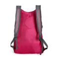 thumbnail image 2 of Mochila plegable para viajes al aire libre, impermeable, para campamento, senderismo, mochilas (rosa roja) Sywqhk Para Estrenar, 2 of 2