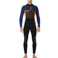 thumbnail image 1 of Trajes de neopreno Traje de buceo de neopreno SCR Cuerpo completo Manga larga Pantalones largos Traje de baño térmico de una pieza con cremallera trasera Traje de surf Hombre naranja L 1.5MM Speravity OD017110-15, 1 of 6