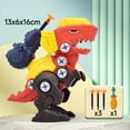thumbnail image 1 of Dismantle And Assemble Dinosaur Construction Building Toy For Kids Educational Learning Activity Childrens Play Set, 1 of 4