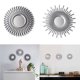 thumbnail image 1 of Paquete de 2 espejos colgantes artísticos para decoración de , espejos de pared decorativos, accesorios para fotografía perfecl Espejo redondo de pared, 1 of 8