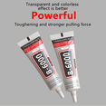 thumbnail image 4 of 3 PCS 110ML B-6000 Clear Glue for Rhinestones, DIY B6000 Adhesive Crafts Glue Multipurpose Super Adhesive Industrial Bonding Glue for Fabric Gem Stone Bead Metal Jewelry Making Nail Art, 4 of 8