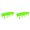 Green-2Pcs, variant on 2Pcs Fluorescent Dripping Shelf Decoration, Acrylic Shelf with Glow Effect, LED Display Shelf Decor for Collectibles Desk Setup Halloween Room 7.8 Inch Yellow