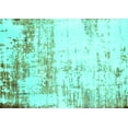 thumbnail image 1 of Ahgly Company Indoor Rectangle Oriental Turquoise Blue Industrial Area Rugs, 3' x 5', 1 of 4