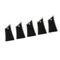 thumbnail image 4 of Rod Cover Plate, Black Board White Line 5Pcs Electric Guitar  Rod Plate Easy To Install  For Replacement, 4 of 8