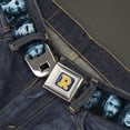 thumbnail image 2 of Riverdale Belt, Seatbelt Buckle Belt, Riverdale Character Faces Shatter Black Blues, Youth 22 to 32 Inches, 2 of 9