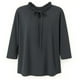 thumbnail image 1 of Blusa George para Mujer, Manga 3/4 Negro Talla G, 1 of 4