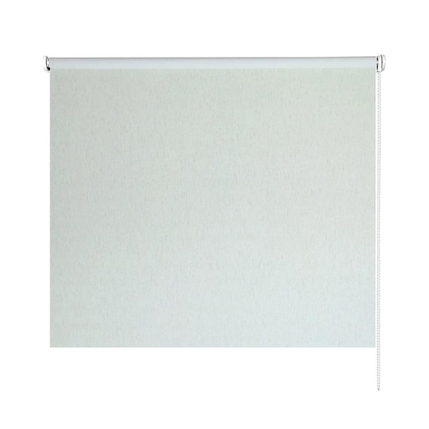 Persiana Deco 160 x 180 cm Enrollable Black Out Forro Blanco Lino