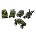 thumbnail image 1 of 5pcs Mini Military Vehicles Models Alloy Car Model Mini Diecast Car Toys, 1 of 8