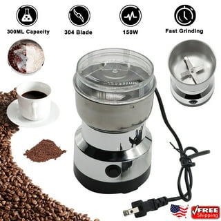 Mini Electric Grinder Household 300ml Ultrafine Baby Food Pulverizer Coffee  Grinder Spice Pepper Grinder Grain Mill 2/4 Blades - AliExpress