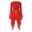 Red, variant on Women's Sparkly Chiffon Liturgical Praise Dance Tunic Worship Dance Overlays Top Red L
