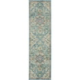 thumbnail image 2 of Nourison Passion Bohemian Ivory/Light Blue 1'10" x 6' Area Rug, (2x6), 2 of 7