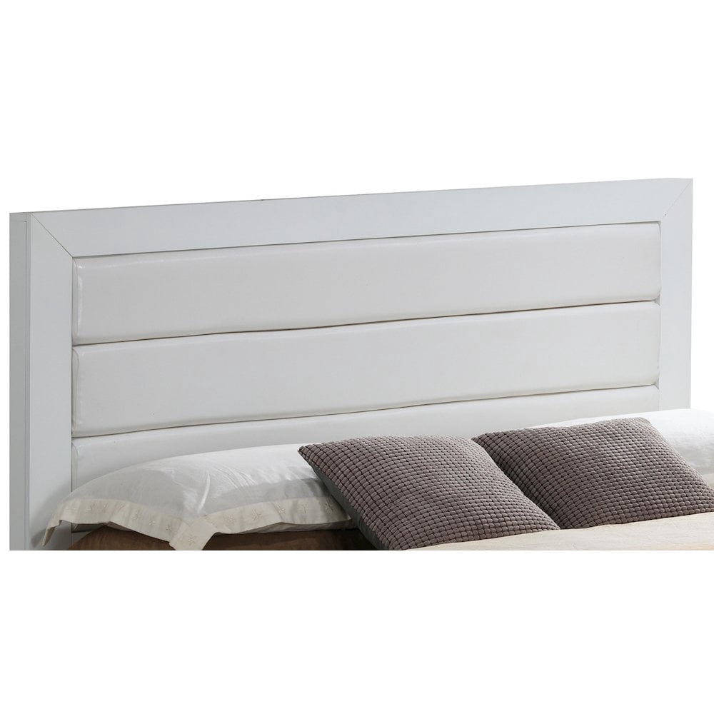 Glory Furniture Burlington King Bed in White Color