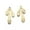 #4, variant on 10Pcs Brass Abstract Leaf Charm Leaves Pendant For Hippie Earring Jewelry Making-#1